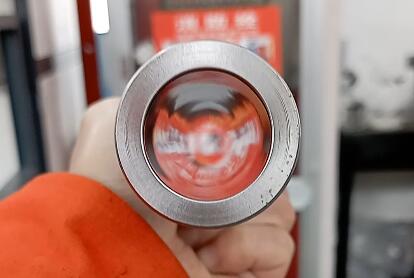 高液壓鋼管內(nèi)壁拋光，磨粒流拋光實錄！