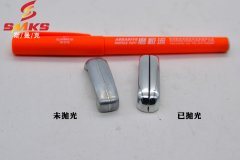 小零件曲面鏡面拋光，磨粒流鏡面拋光效果