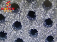  磨粒流拋光小孔內(nèi)壁，50個小孔同時拋光，5分鐘！ 